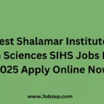 Latest Shalamar Institute of Health Sciences SIHS Jobs Lahore 2025 Apply Online Now