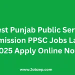 Latest Punjab Public Service Commission PPSC Jobs Lahore 2025 Apply Online Now